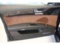 Nougat Brown Door Panel Photo for 2015 Audi A8 #96530582