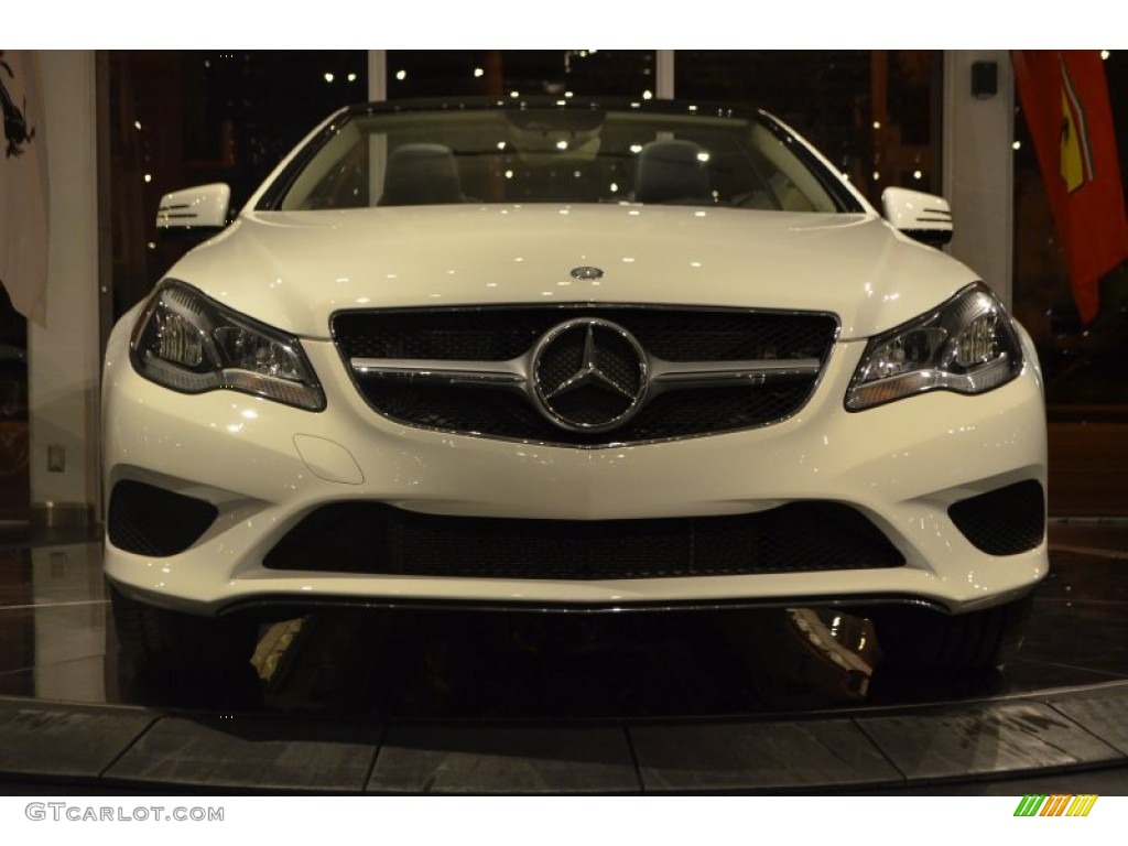 2014 E 350 Cabriolet - Diamond White Metallic / Silk Beige/Espresso Brown photo #28