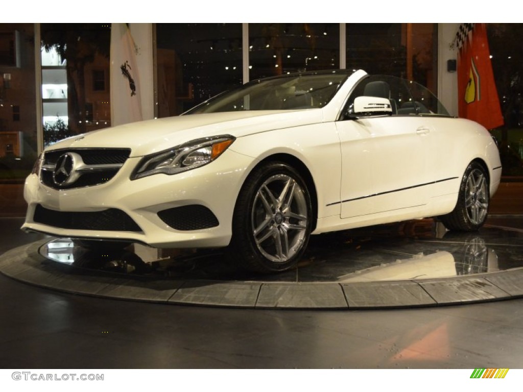 2014 E 350 Cabriolet - Diamond White Metallic / Silk Beige/Espresso Brown photo #31