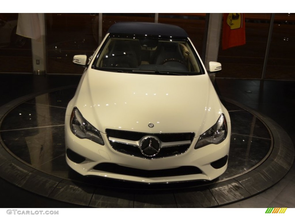 2014 E 350 Cabriolet - Diamond White Metallic / Silk Beige/Espresso Brown photo #32