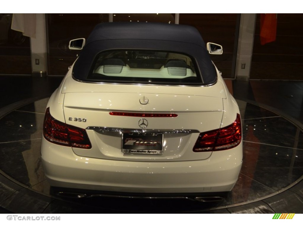 2014 E 350 Cabriolet - Diamond White Metallic / Silk Beige/Espresso Brown photo #36