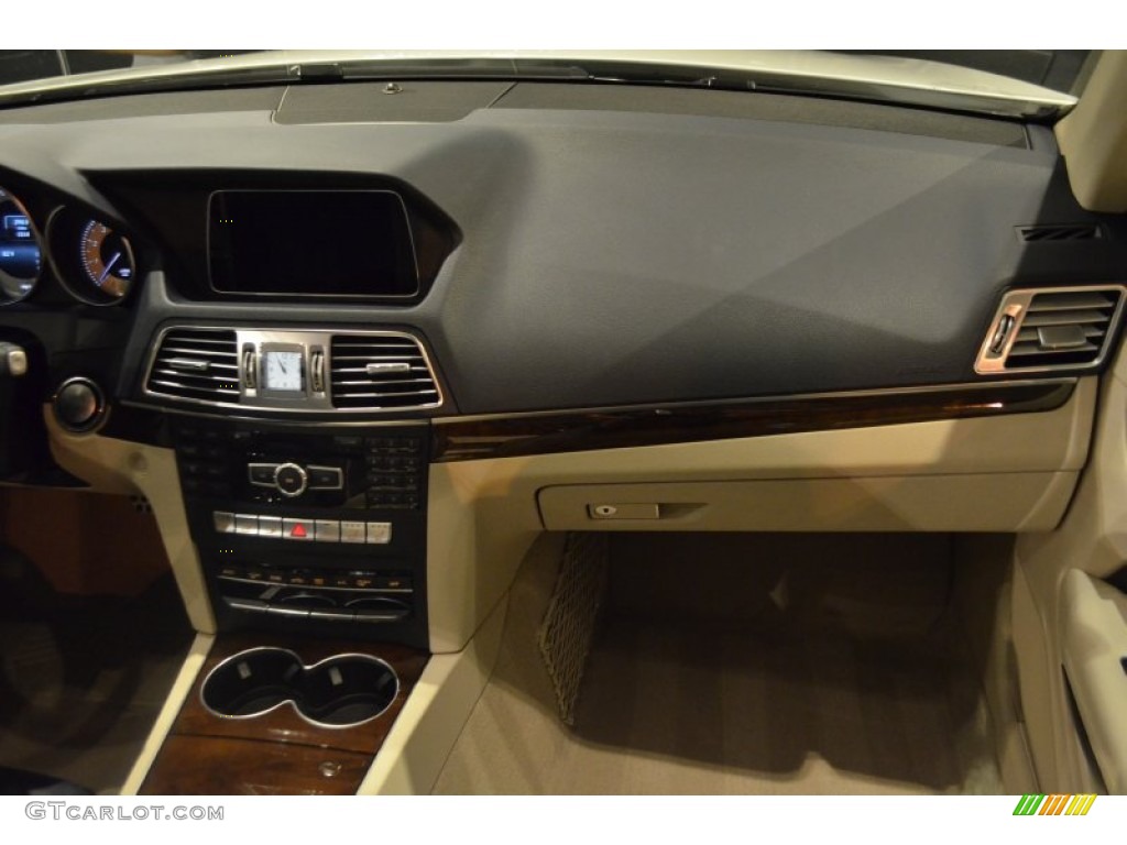 2014 E 350 Cabriolet - Diamond White Metallic / Silk Beige/Espresso Brown photo #46