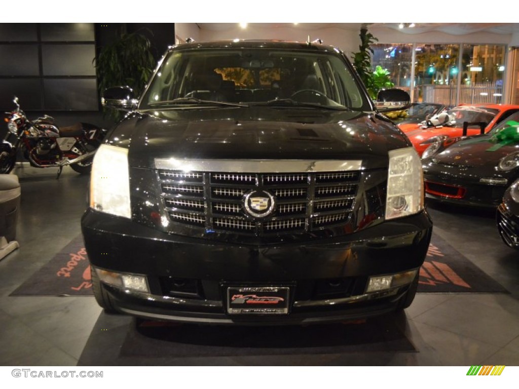 2008 Escalade ESV AWD - Black Raven / Ebony photo #2