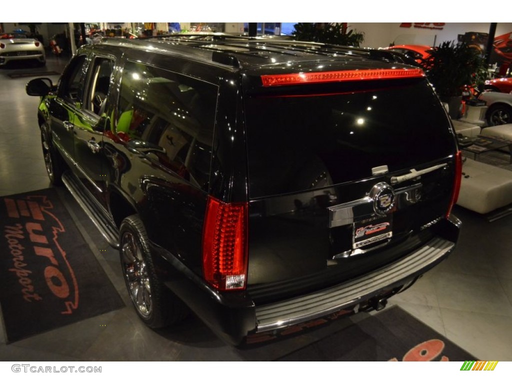 2008 Escalade ESV AWD - Black Raven / Ebony photo #4