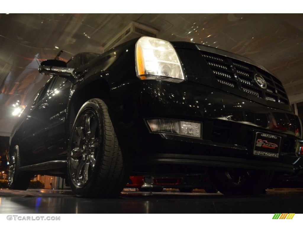 2008 Escalade ESV AWD - Black Raven / Ebony photo #9