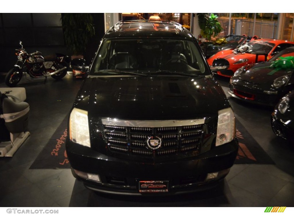 2008 Escalade ESV AWD - Black Raven / Ebony photo #10