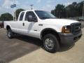 Oxford White Clearcoat 2007 Ford F250 Super Duty XL SuperCab 4x4 Exterior