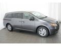 2015 Modern Steel Metallic Honda Odyssey EX  photo #7