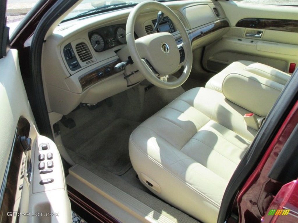 2007 Grand Marquis LS - Dark Toreador Red Metallic / Light Camel photo #6