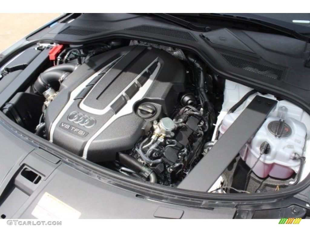 2015 Audi A8 L 4.0T quattro 4.0 Liter Turbocharged FSI DOHC 32-Valve VVT V8 Engine Photo #96532623