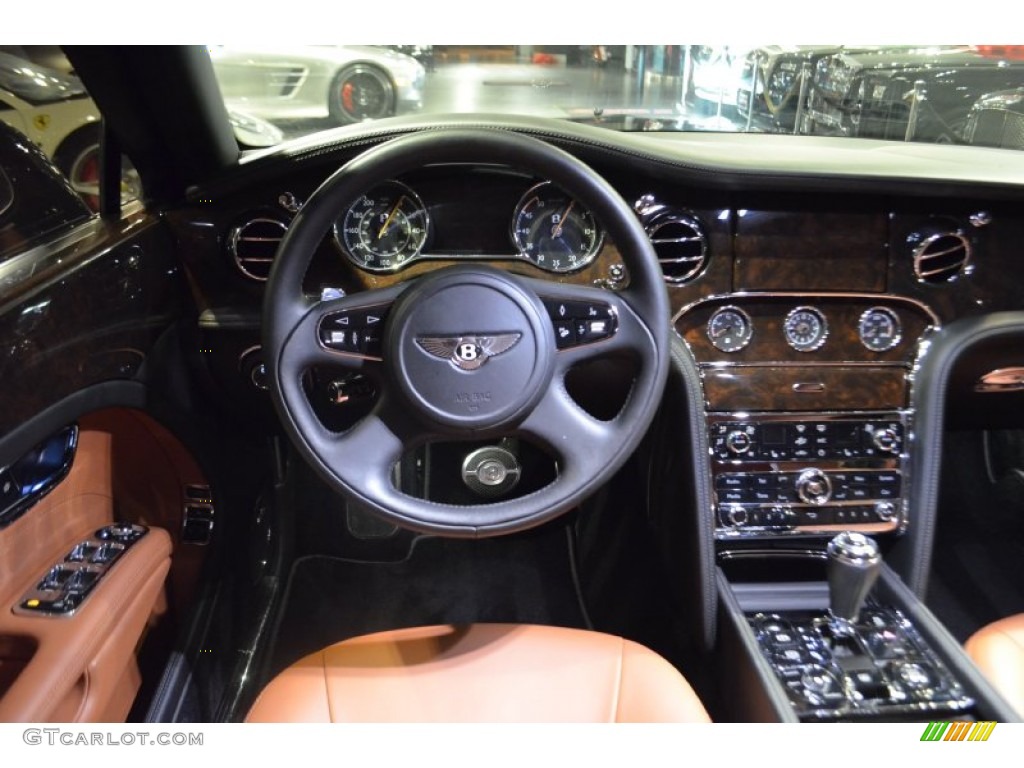 2011 Bentley Mulsanne Sedan Saddle/Beluga Dashboard Photo #96532638