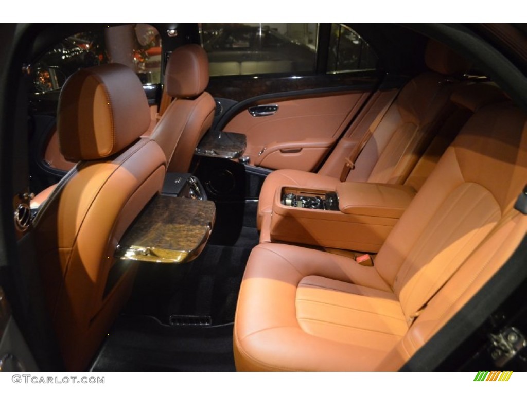 2011 Mulsanne Sedan - Diamond Black Metallic / Saddle/Beluga photo #37