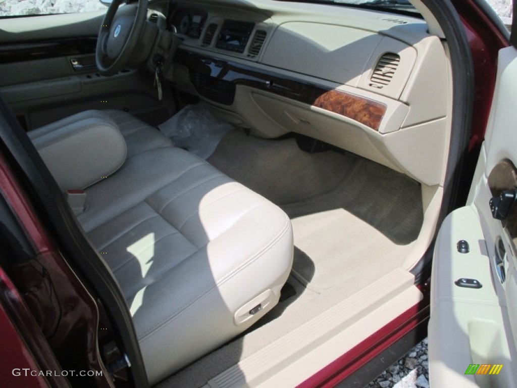 2007 Grand Marquis LS - Dark Toreador Red Metallic / Light Camel photo #26