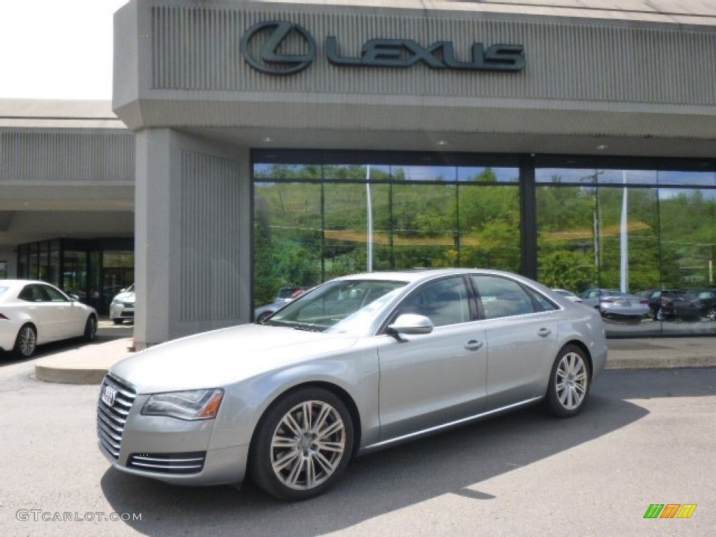 2012 A8 4.2 quattro - Quartz Grey Metallic / Black photo #1