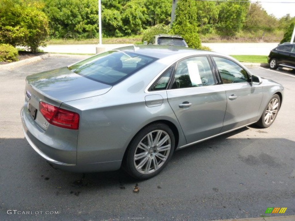 2012 A8 4.2 quattro - Quartz Grey Metallic / Black photo #5