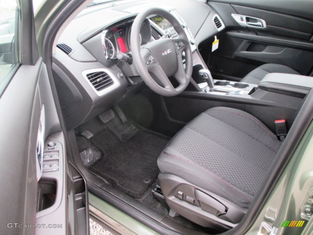 Jet Black Interior 2015 GMC Terrain SLE Photo #96535590