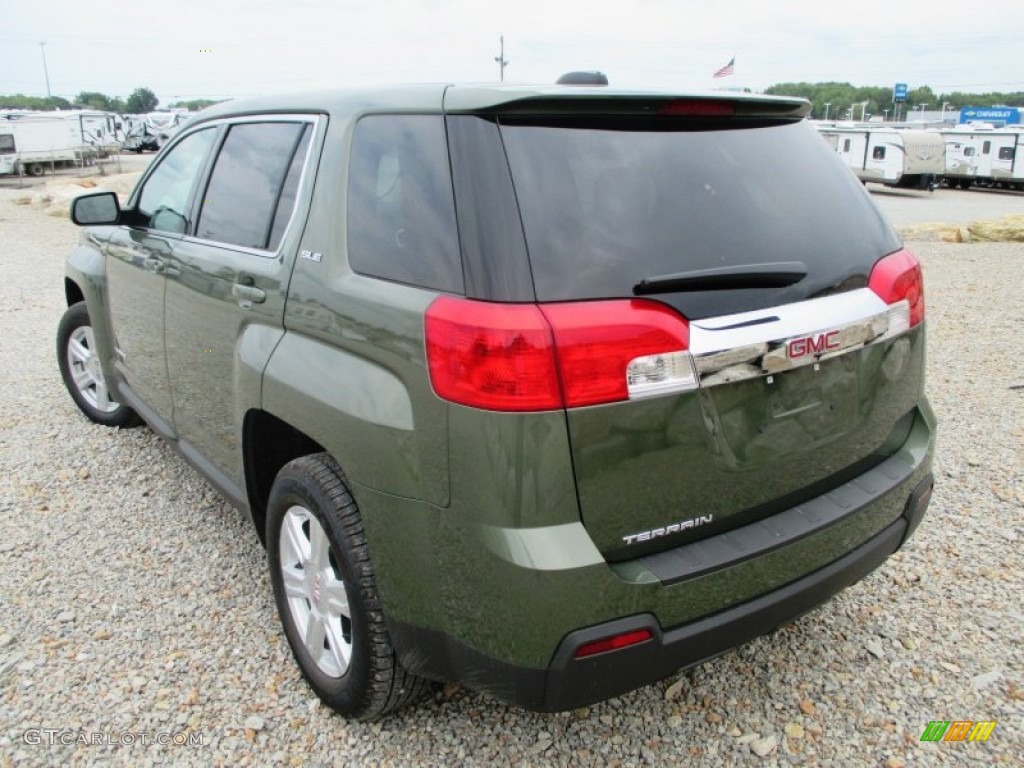 2015 Terrain SLE - Cypress Green Metallic / Jet Black photo #22