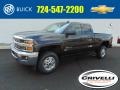 2015 Tungsten Metallic Chevrolet Silverado 2500HD LT Double Cab 4x4  photo #1