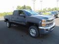 2015 Tungsten Metallic Chevrolet Silverado 2500HD LT Double Cab 4x4  photo #6