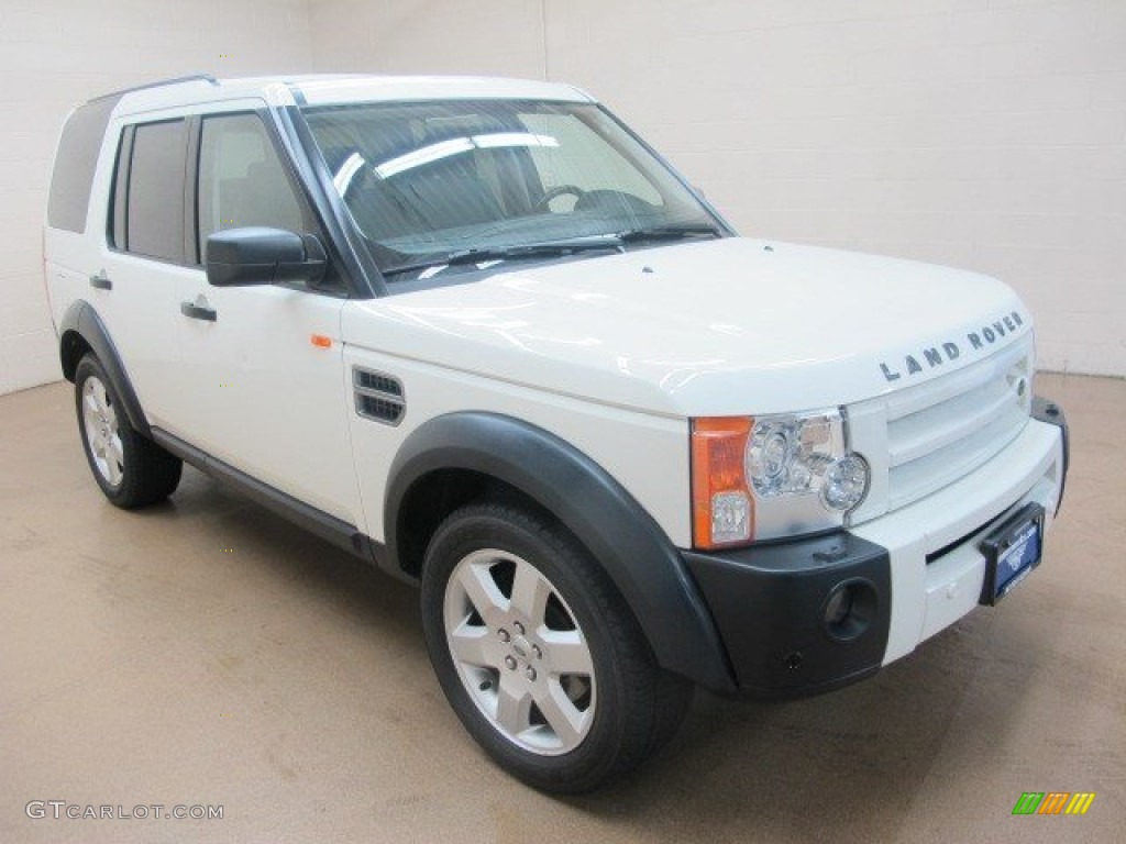 2006 LR3 V8 HSE - Chawton White / Black photo #1