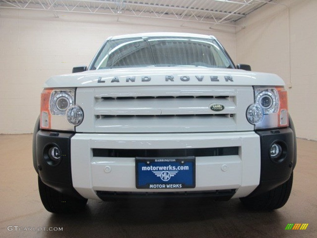2006 LR3 V8 HSE - Chawton White / Black photo #3