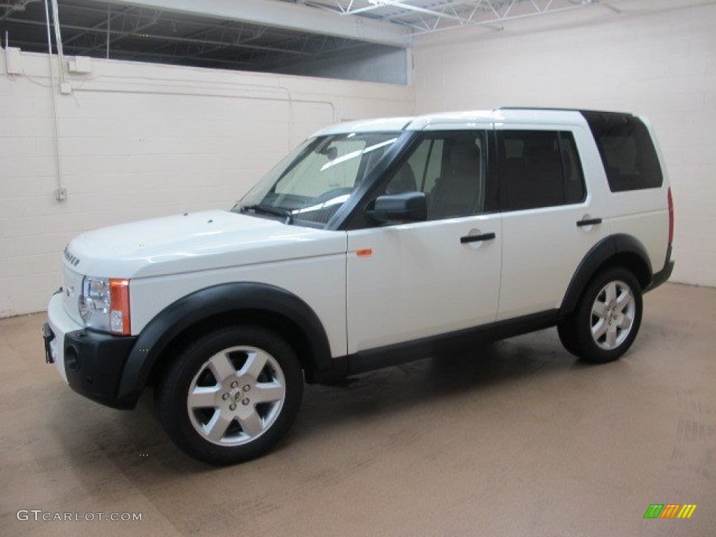2006 LR3 V8 HSE - Chawton White / Black photo #5