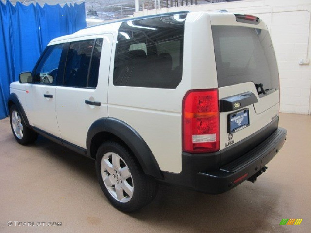 2006 LR3 V8 HSE - Chawton White / Black photo #6