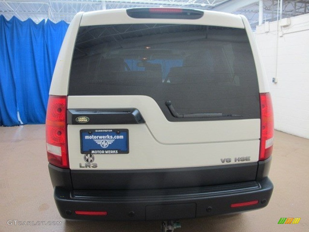 2006 LR3 V8 HSE - Chawton White / Black photo #7