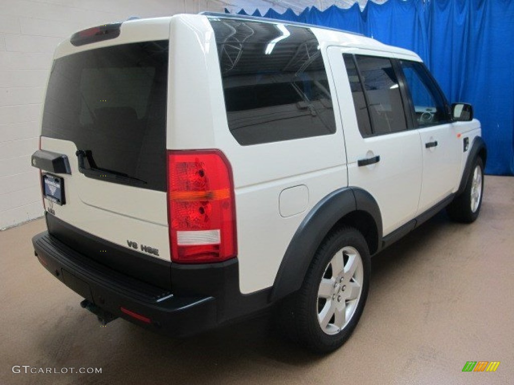 2006 LR3 V8 HSE - Chawton White / Black photo #8