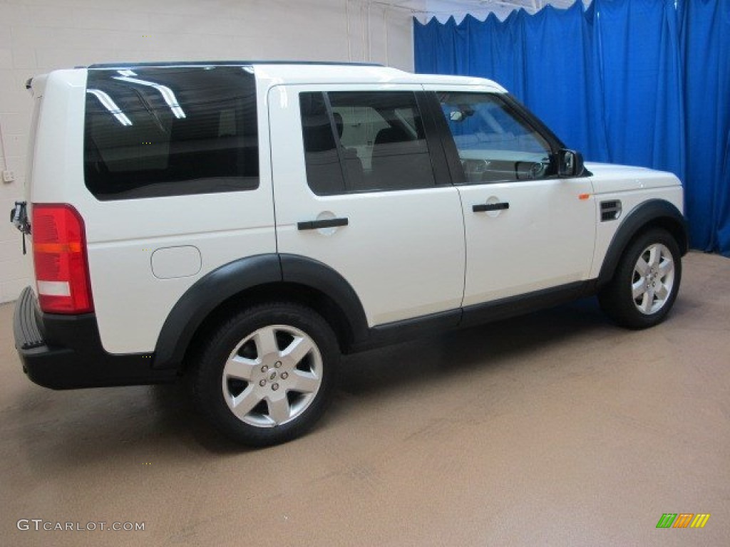 2006 LR3 V8 HSE - Chawton White / Black photo #9