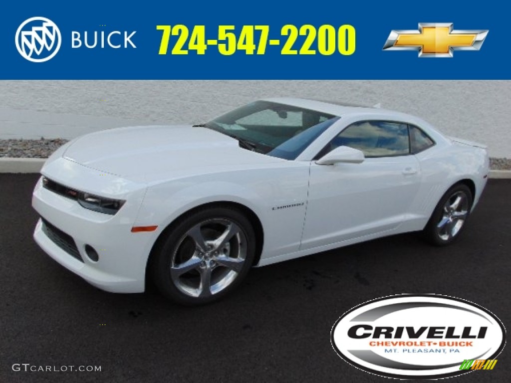 2015 Summit White Chevrolet Camaro Lt Rs Coupe 96507957