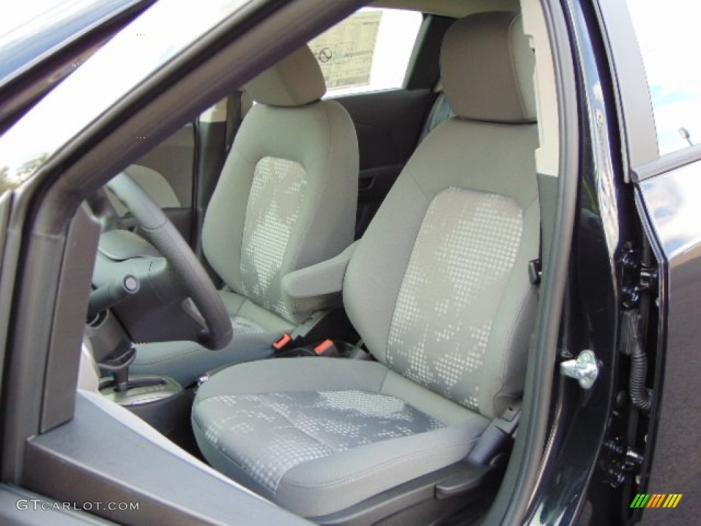 Jet Black/Dark Titanium Interior 2015 Chevrolet Sonic LS Hatchback Photo #96537795