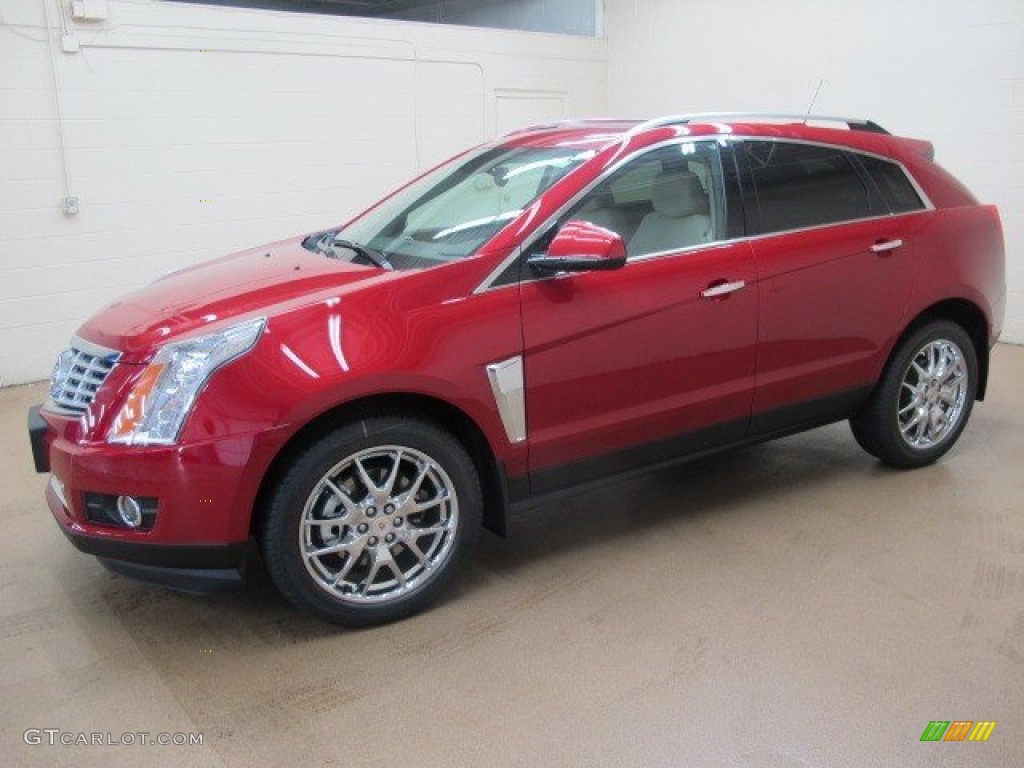 Crystal Red Tintcoat 2015 Cadillac Srx Premium Awd Exterior Photo