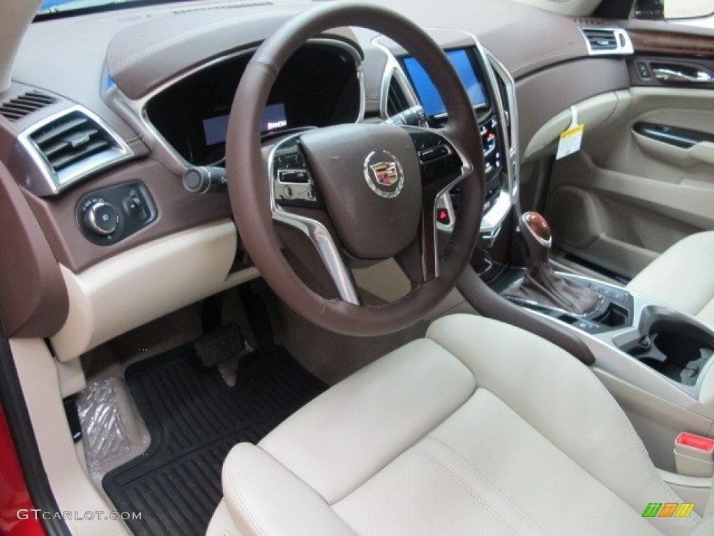 Shale/Brownstone Interior 2015 Cadillac SRX Premium AWD Photo #96538720