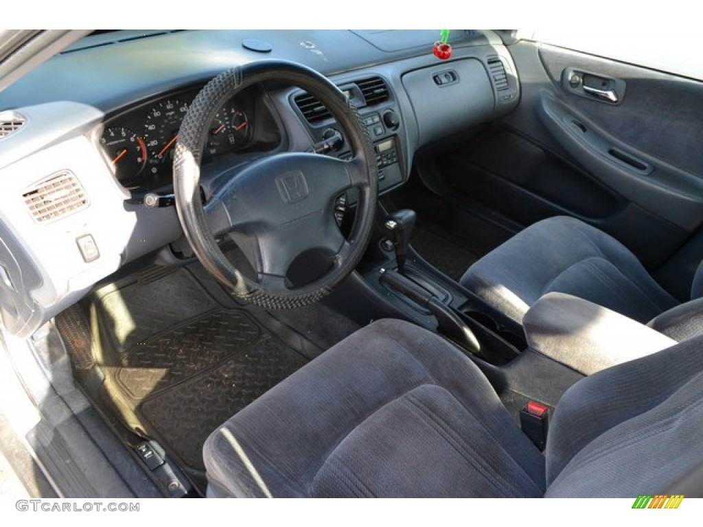 1999 Accord LX Sedan - Satin Silver Metallic / Gray photo #5