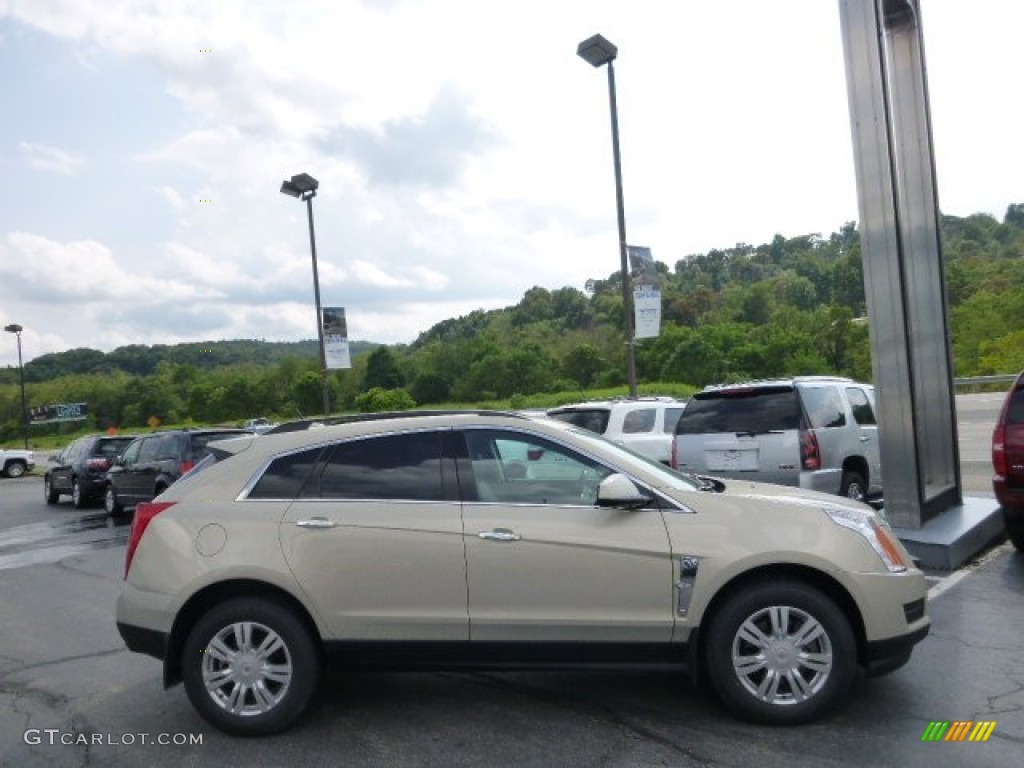 Gold Mist Metallic 2012 Cadillac SRX FWD Exterior Photo #96542120