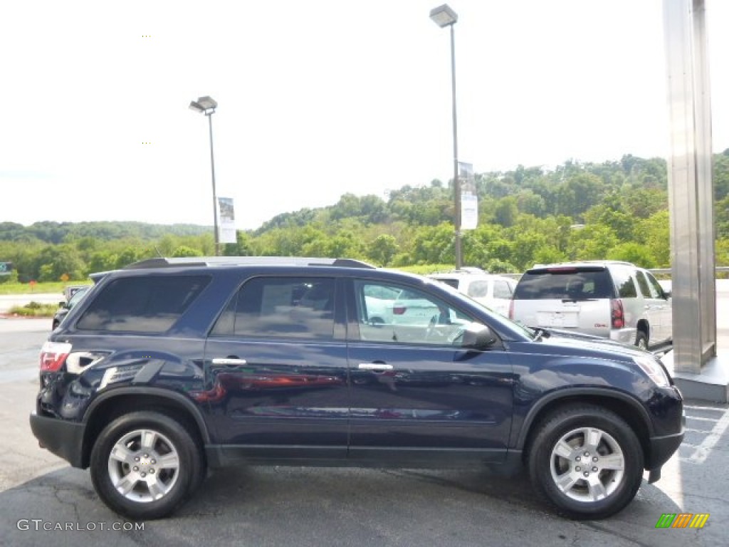 Deep Blue Metallic 2011 GMC Acadia SLE AWD Exterior Photo #96542282