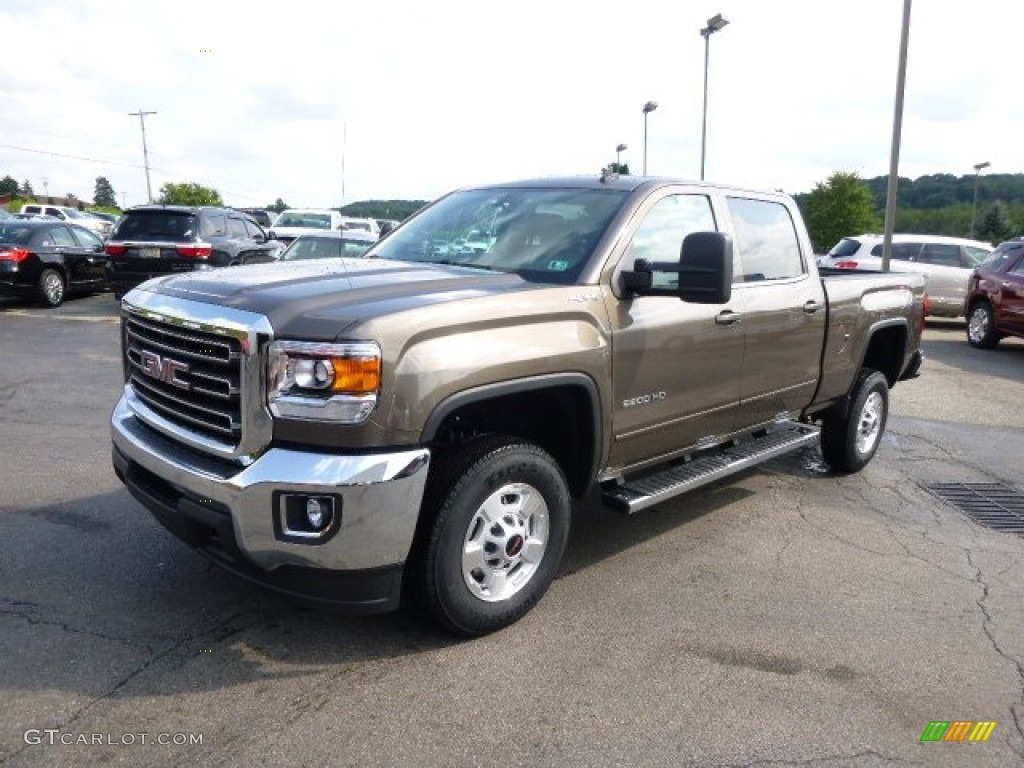 2015 Sierra 2500HD SLE Crew Cab 4x4 - Bronze Alloy Metallic / Cocoa/Dune photo #1