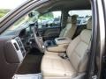 2015 GMC Sierra 2500HD Cocoa/Dune Interior Front Seat Photo