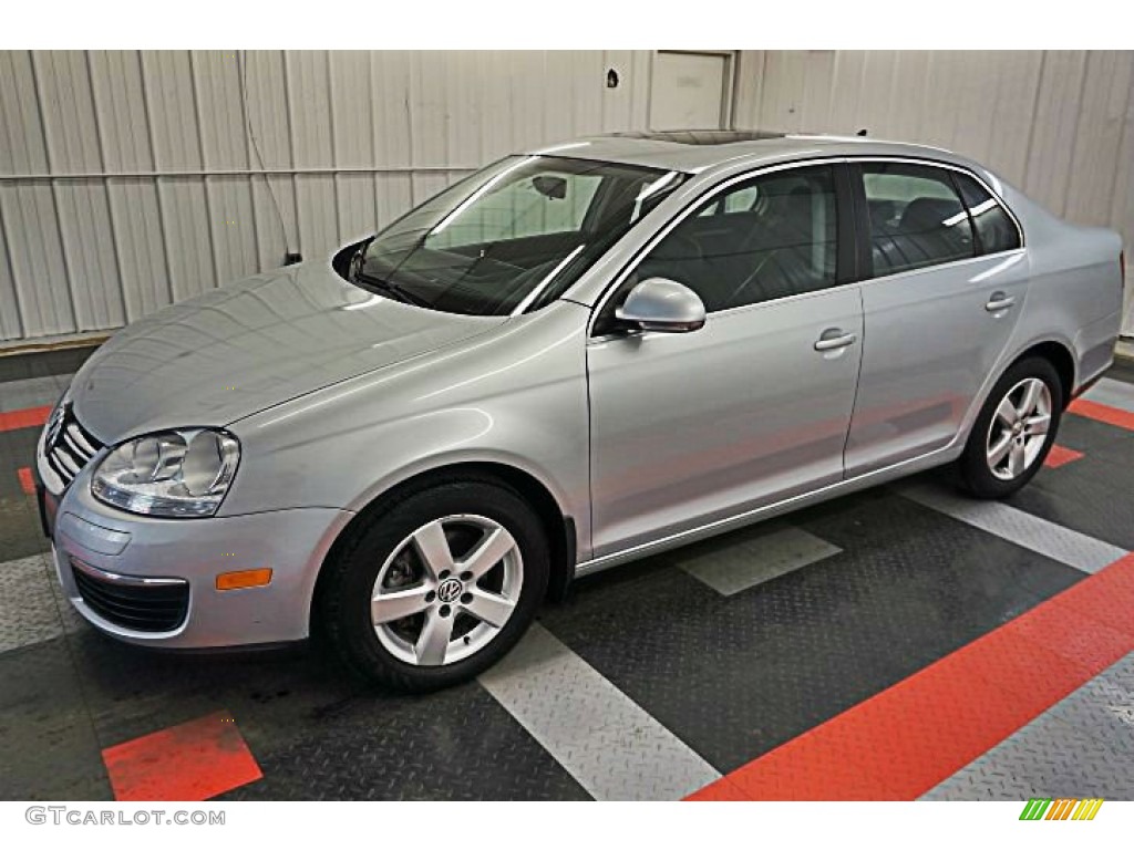 Reflex Silver Metallic 2009 Volkswagen Jetta SE Sedan Exterior Photo #96542627