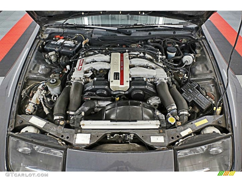1990 Nissan 300ZX Turbo 3.0 Liter Twin-Turbo DOHC 24-Valve V6 Engine Photo #96543921