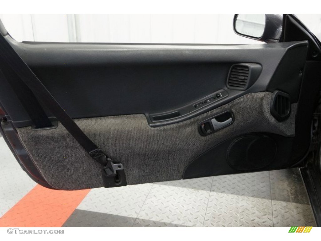 1990 Nissan 300ZX Turbo Gray Door Panel Photo #96543954
