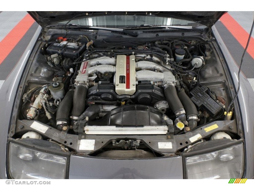 1990 Nissan 300ZX Turbo 3.0 Liter Twin-Turbo DOHC 24-Valve V6 Engine Photo #96544002