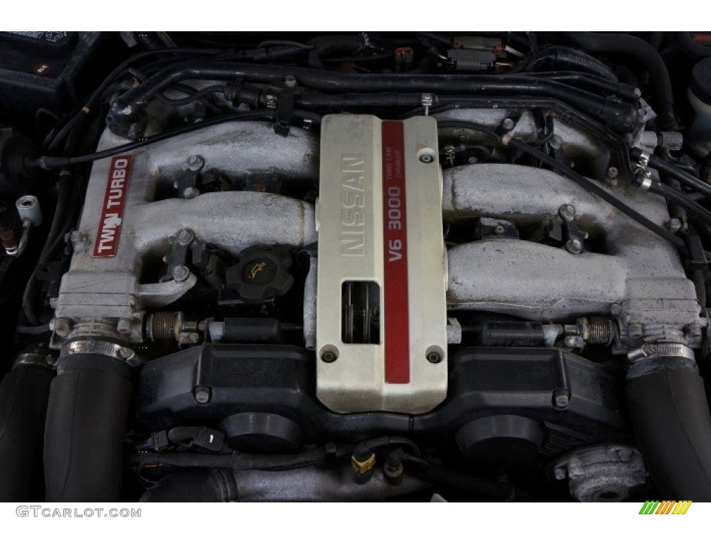 1990 Nissan 300ZX Turbo 3.0 Liter Twin-Turbo DOHC 24-Valve V6 Engine Photo #96544005