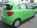 2015 Kiwi Green Mitsubishi Mirage DE  photo #7