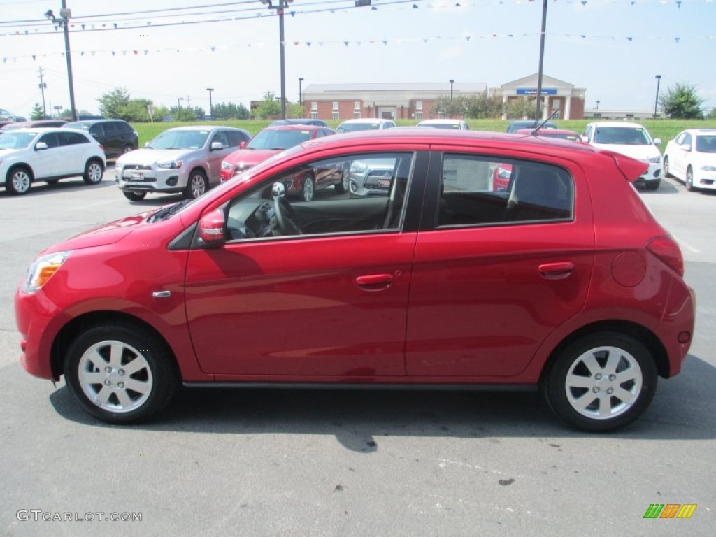 Infrared 2015 Mitsubishi Mirage ES Exterior Photo #96545891