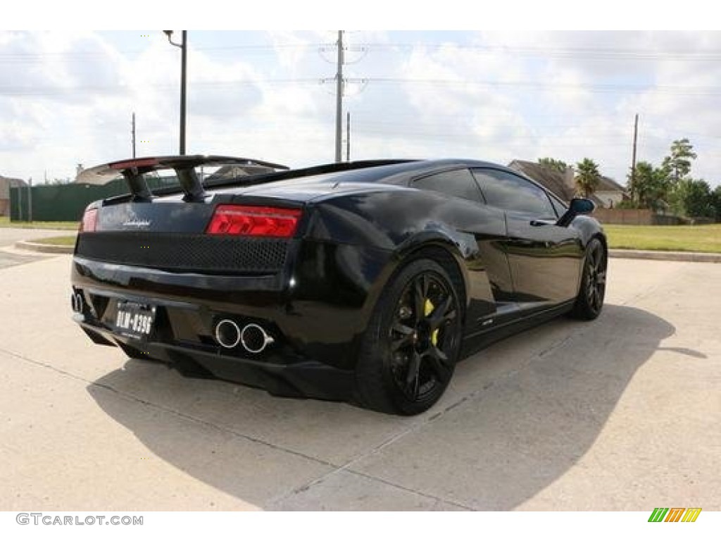 2009 Gallardo LP560-4 Coupe - Nero Noctis (Black) / Nero Perseus photo #3