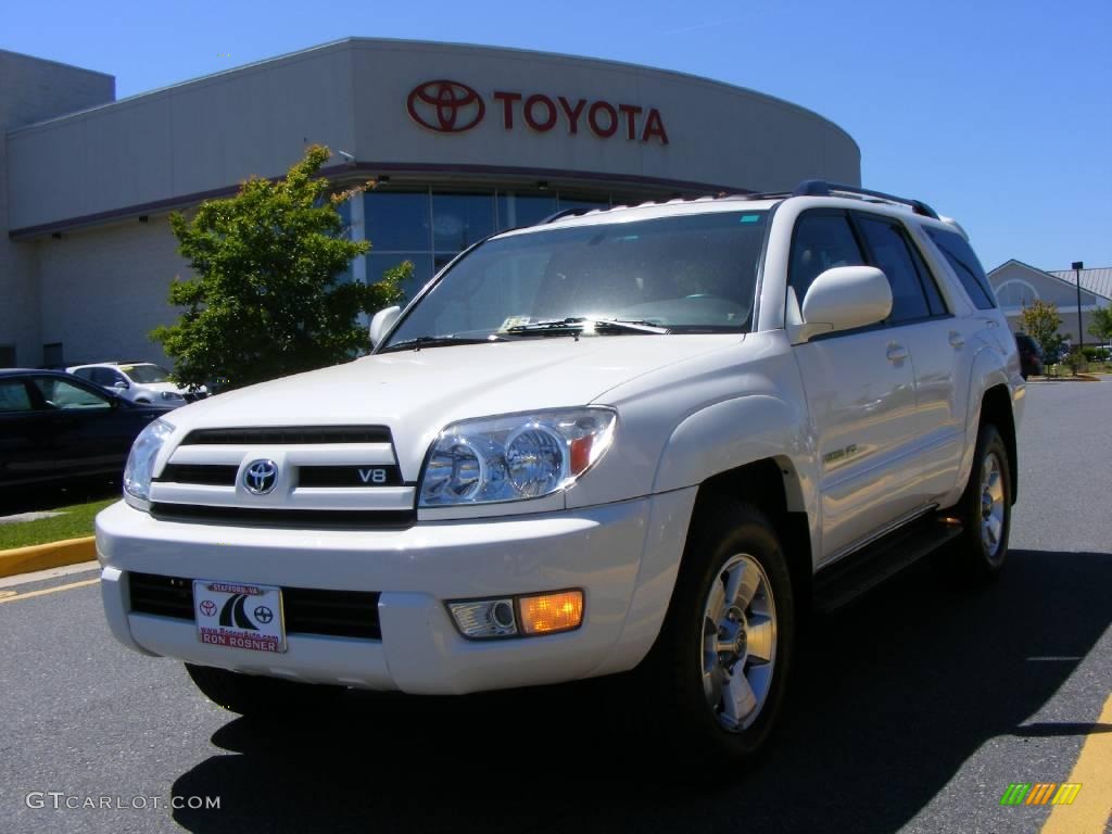 Natural White Toyota 4Runner