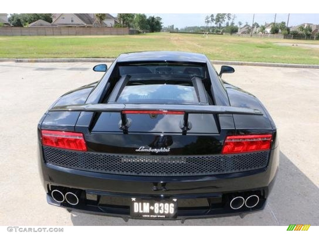 2009 Gallardo LP560-4 Coupe - Nero Noctis (Black) / Nero Perseus photo #5
