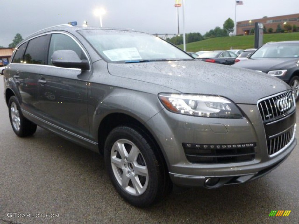 Graphite Gray Metallic 2015 Audi Q7 3.0 Premium Plus quattro Exterior Photo #96546107
